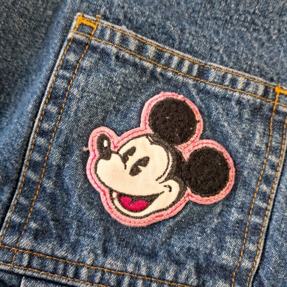 Vintage Disney Embroidered Denim Skirt - Picture 3 of 11